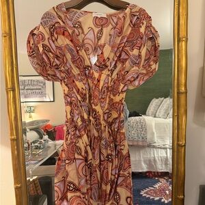 ALC LUNA SMOCK DRESS